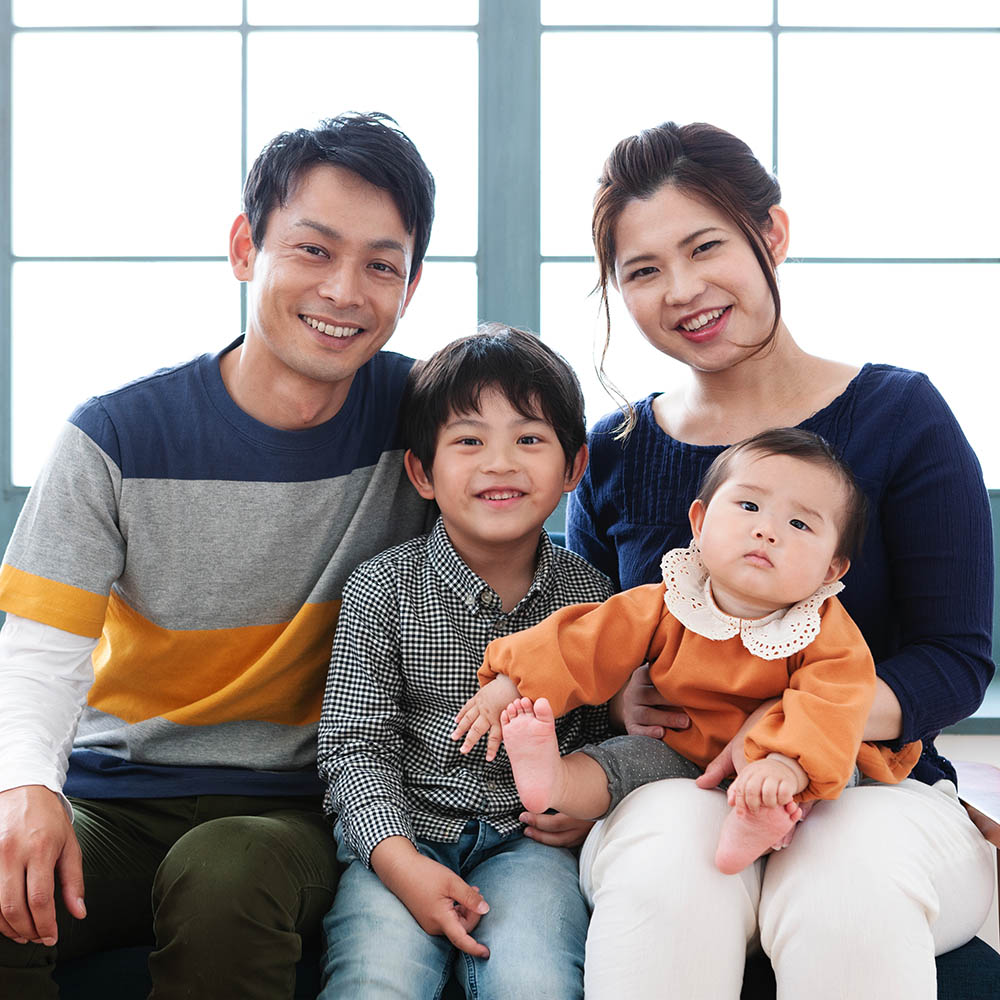 あっくんとファミリー画像